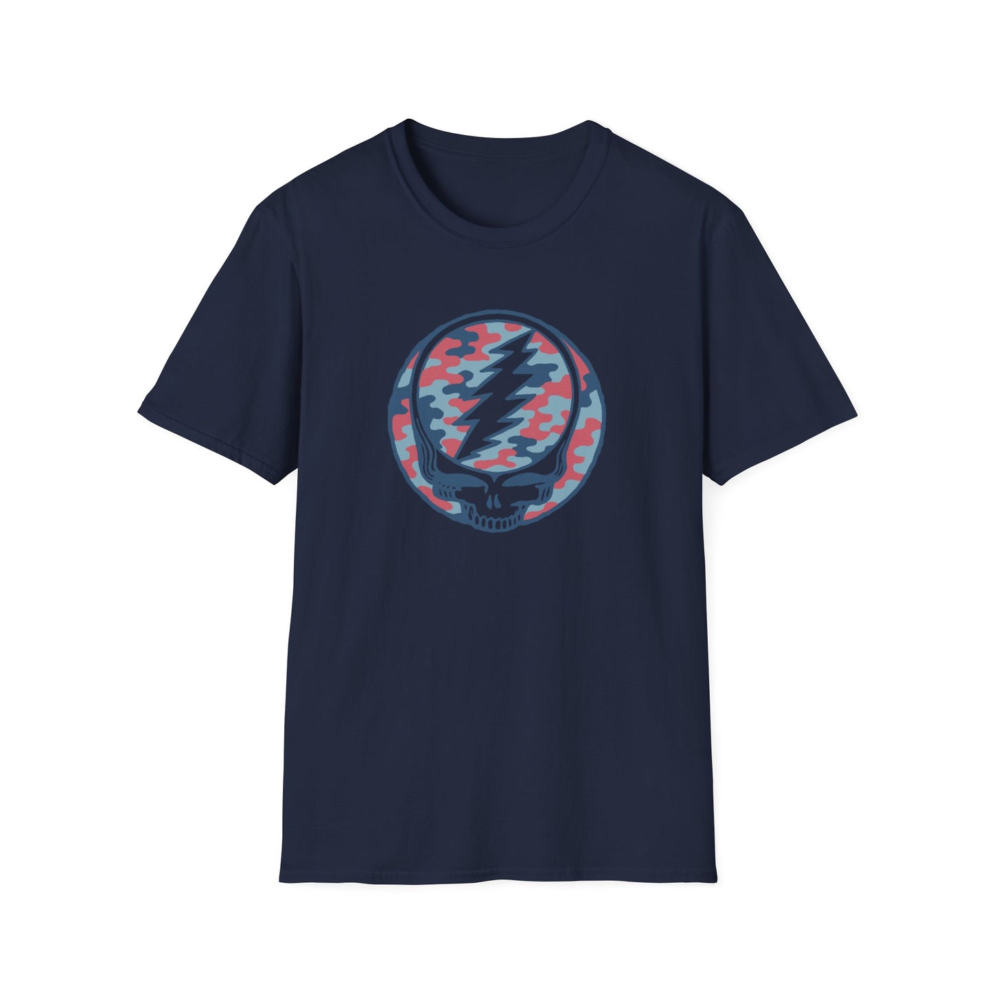 Camo Stealie Color Match Vineyard Collection Grateful Dead TShirt