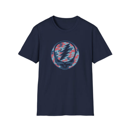 Camo Stealie Color Match Vineyard Collection Grateful Dead TShirt