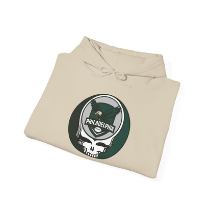 Philadelphia Football Stealie Grateful Dead Hoodie Sweatshirt - NFL