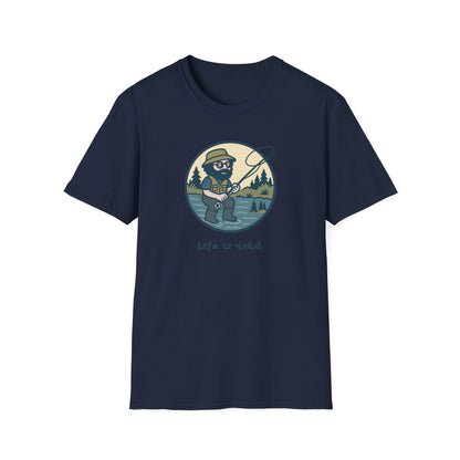 Fly Fishin' Jerry - Life is dead. Grateful Dead TShirt