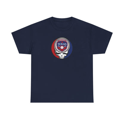 Texas Rangers Grateful Dead Steal Your Face T-Shirt - MLB