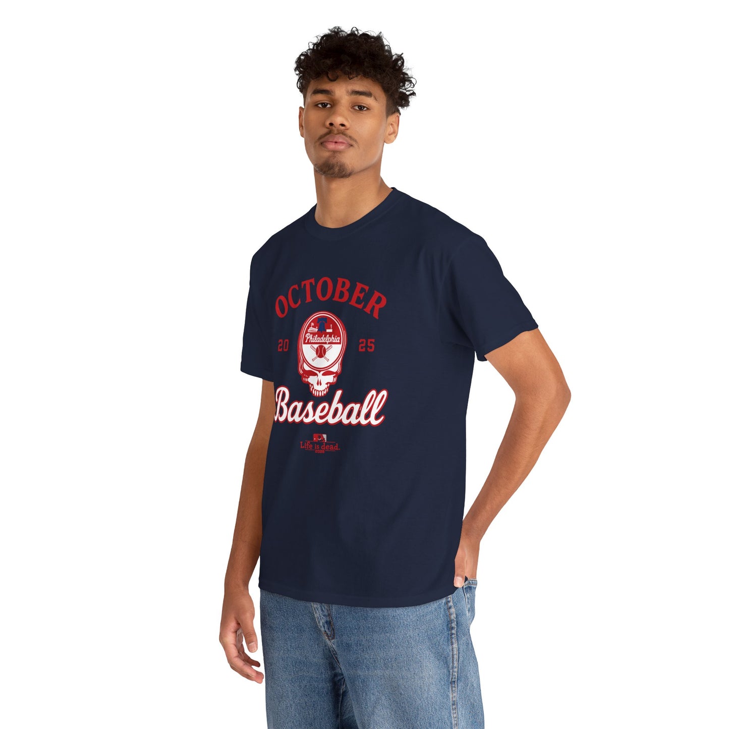 Philadelphia Phillies Playoffs 2025 Stealie Grateful Dead Tshirt