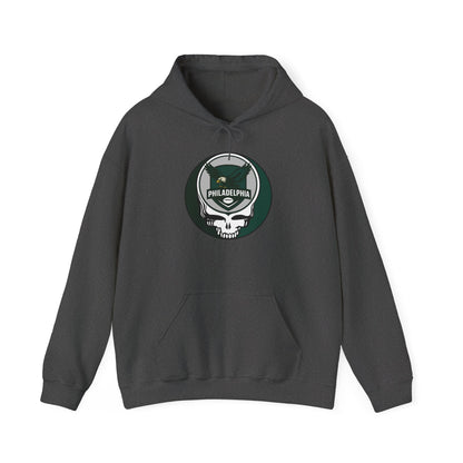 Philadelphia Football Stealie Grateful Dead Hoodie Sweatshirt - NFL