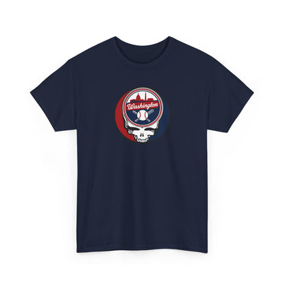 Washington Nationals Grateful Dead Steal Your Face T-Shirt - MLB