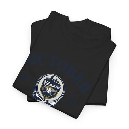 Milwaukee Brewers Playoffs 2025 Stealie Grateful Dead Tshirt