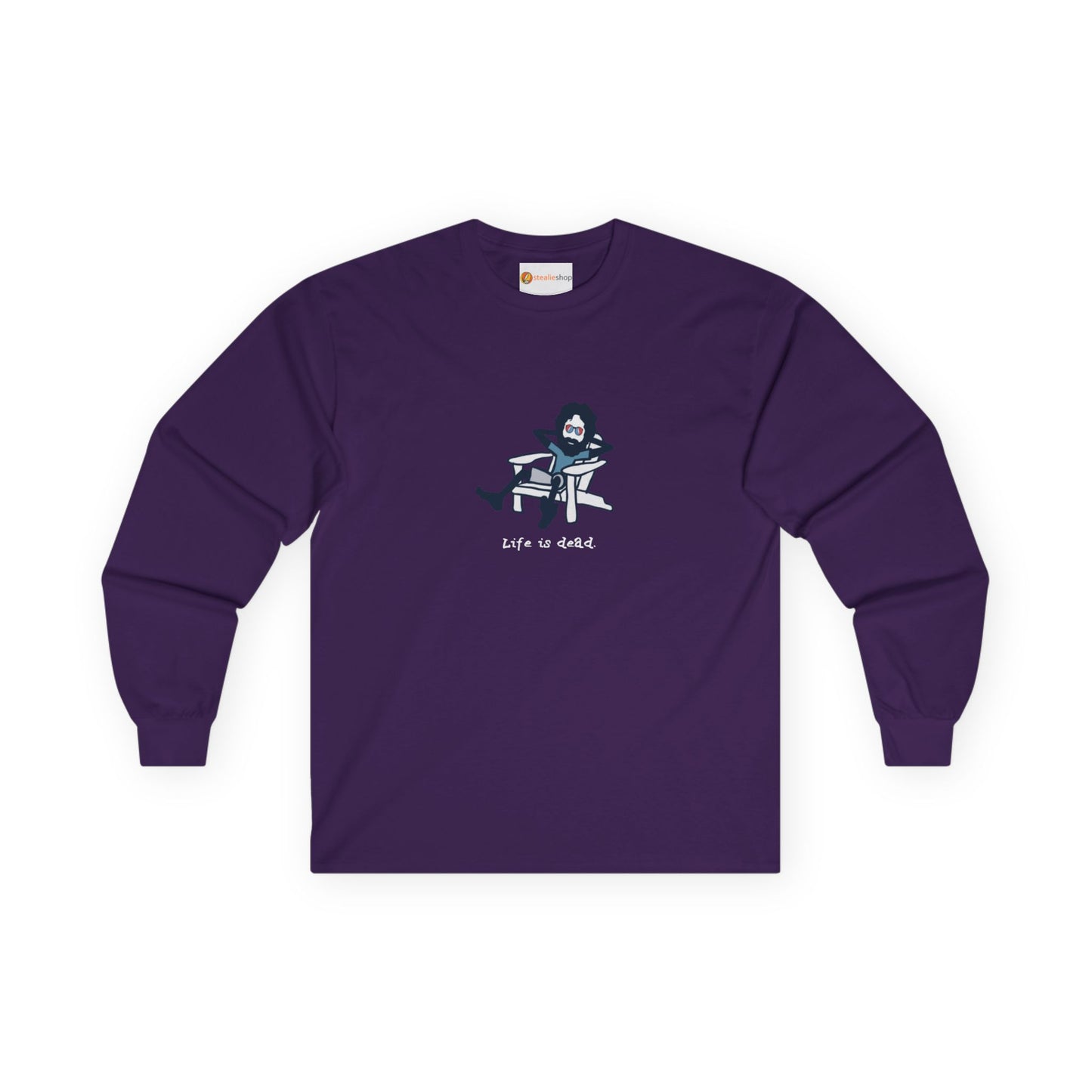 Life is dead. Adirondack Jerry - Grateful Dead Long Sleeve Tee