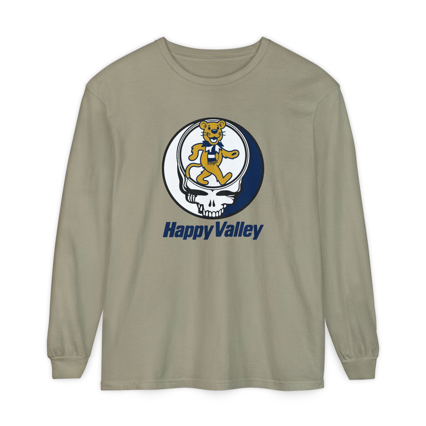 Happy Valley Stealie | University Collection Garment-Dyed Long Sleeve T-Shirt