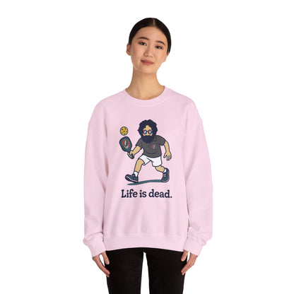 Jerry's in A Pickle | Life is dead. Crewneck Sweatshirt