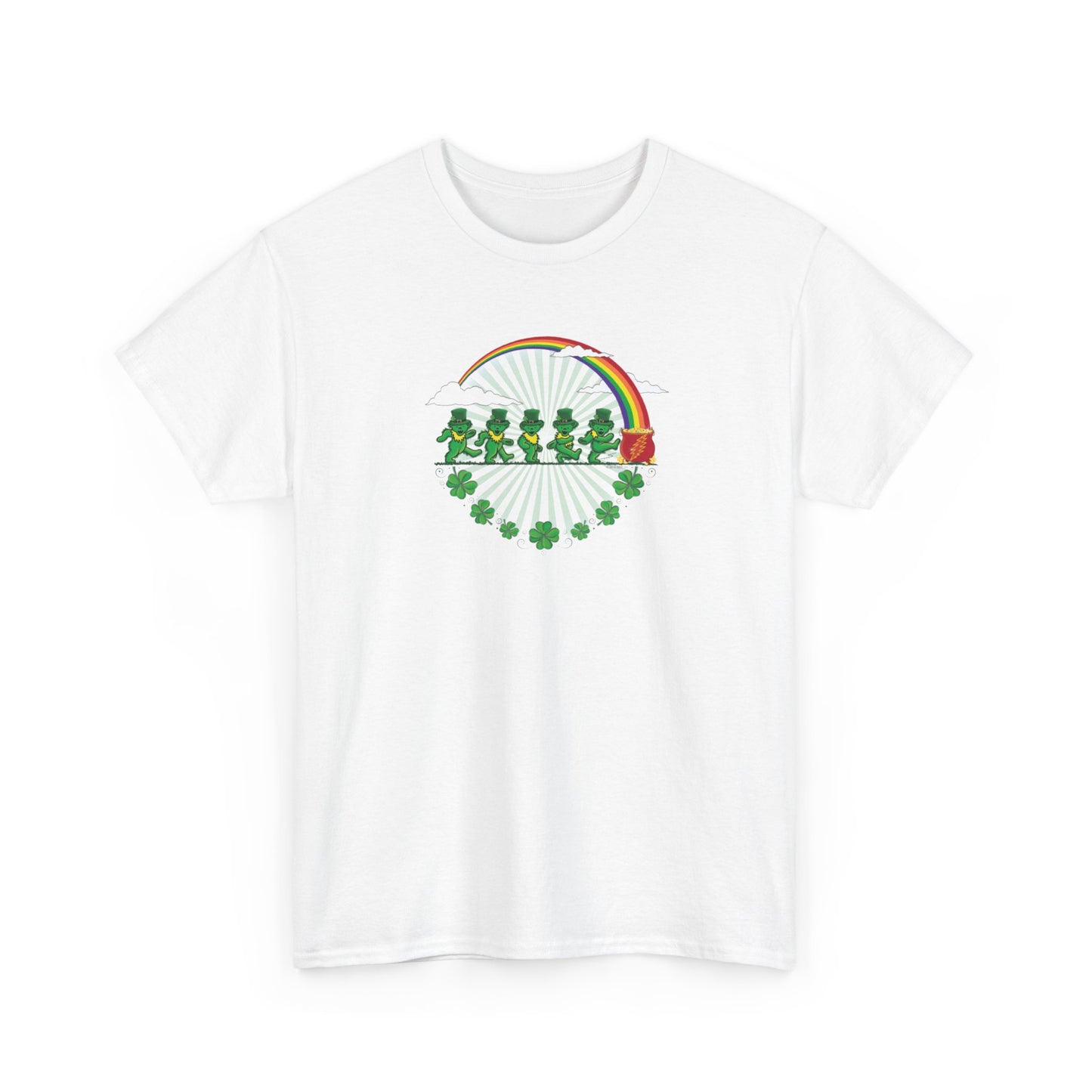 Lucky Leprechaun Bears Grateful Dead T-Shirt - St. Patricks Day