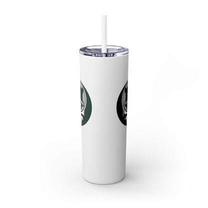 Philadelphia Football Stealie Skinny Tumbler with Straw, 20oz - NFL