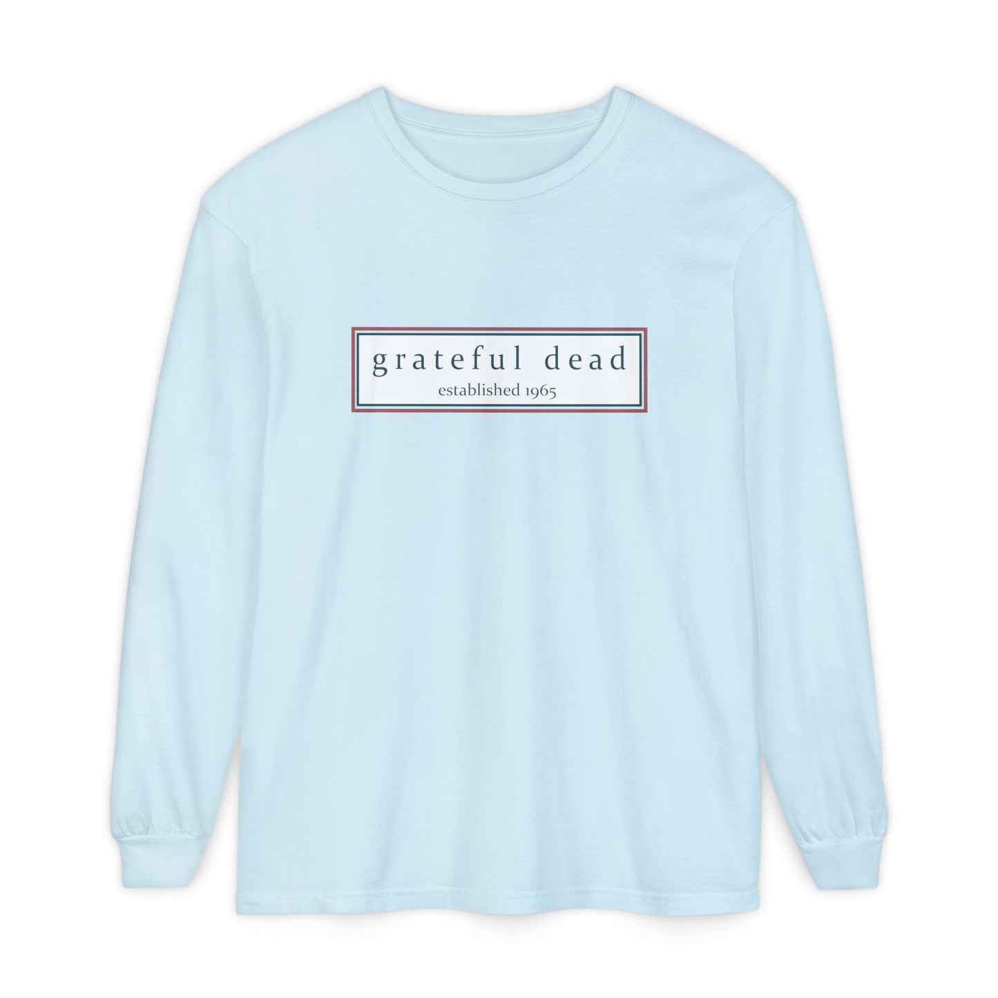 Grateful Dead Dancing Bear Two-Sided Vineyard Collection Garment-dyed Long Sleeve T-Shirt