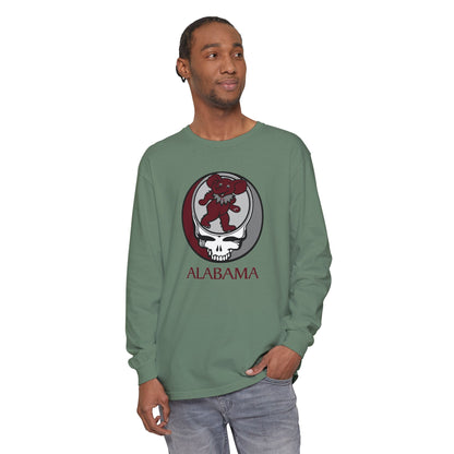 Alabama Stealie | University Collection Garment-Dyed Long Sleeve T-Shirt