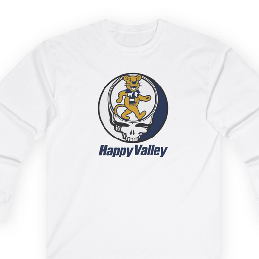 Happy Valley Stealie | University Collection Grateful Dead Long Sleeve Tee