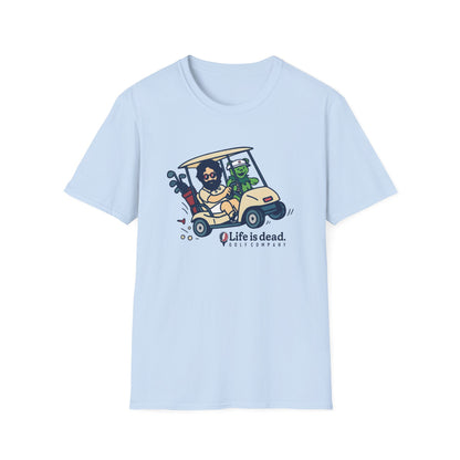 Joy Ridin' Jerry and The Bear Life is dead. Golf Company T-Shirt