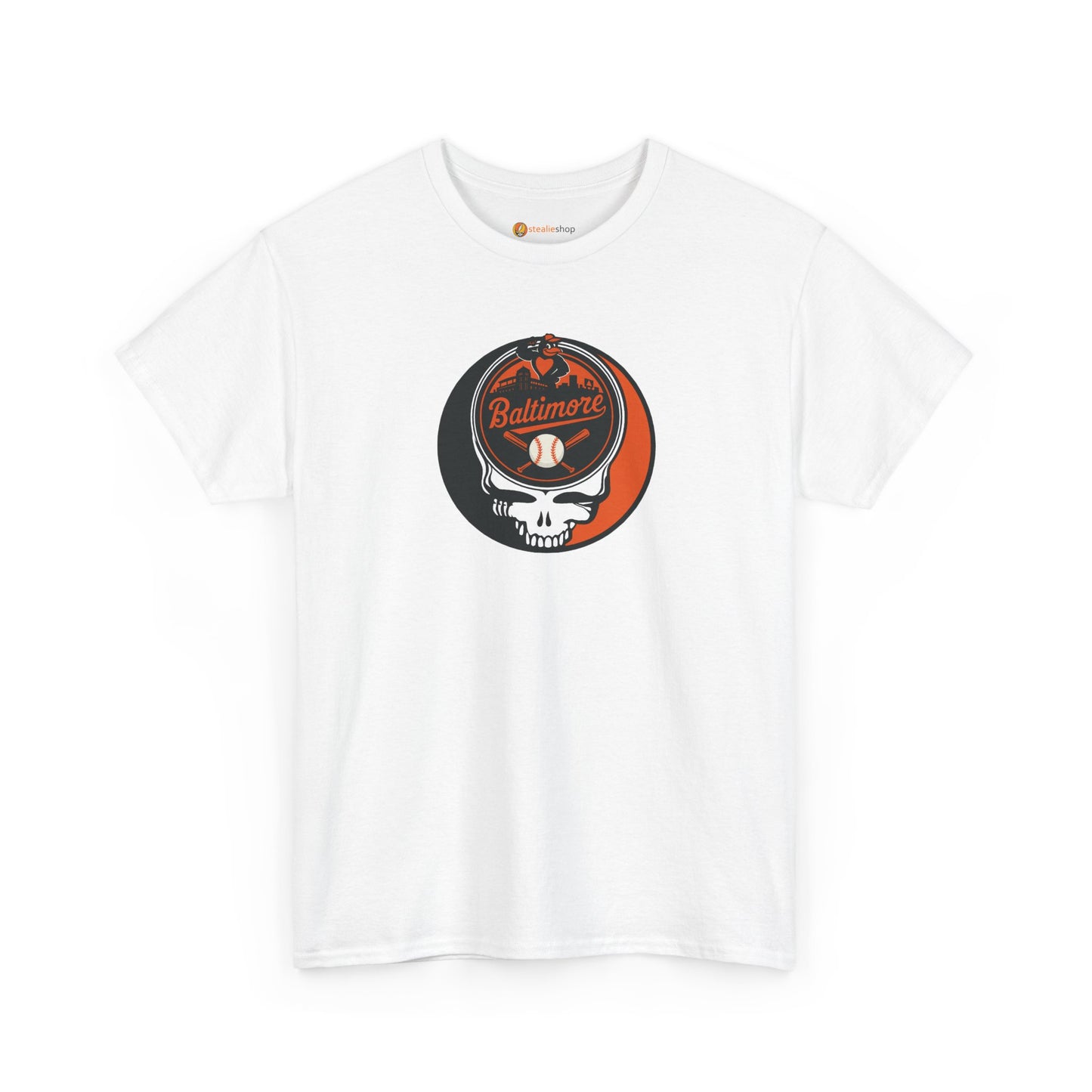 Baltimore Orioles Grateful Dead Steal Your Face T-Shirt - MLB