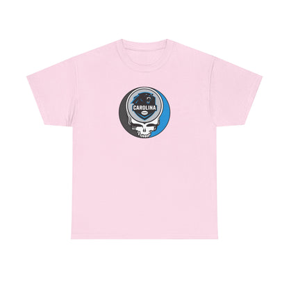 Carolina Panthers Grateful Dead Steal Your Face T-Shirt - NFL