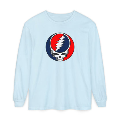 Classic Stealie Vineyard Collection Garment-dyed Long Sleeve T-Shirt