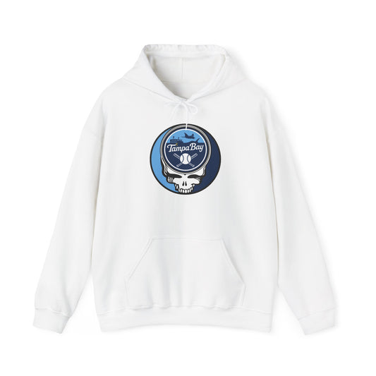 Tampa Bay Rays Grateful Dead Unisex Heavy Blend Hoodie - MLB