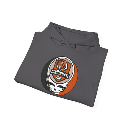 Cincinnati Football Stealie Grateful Dead Hoodie - NFL