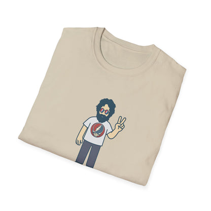 Peace Lovin' Jerry - Life is dead. Grateful Dead TShirt