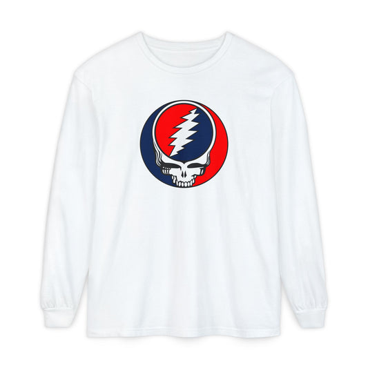 Classic Stealie Vineyard Collection Garment-dyed Long Sleeve T-Shirt