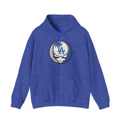Los Angeles Dodgers Grateful Dead Unisex Heavy Blend Hoodie