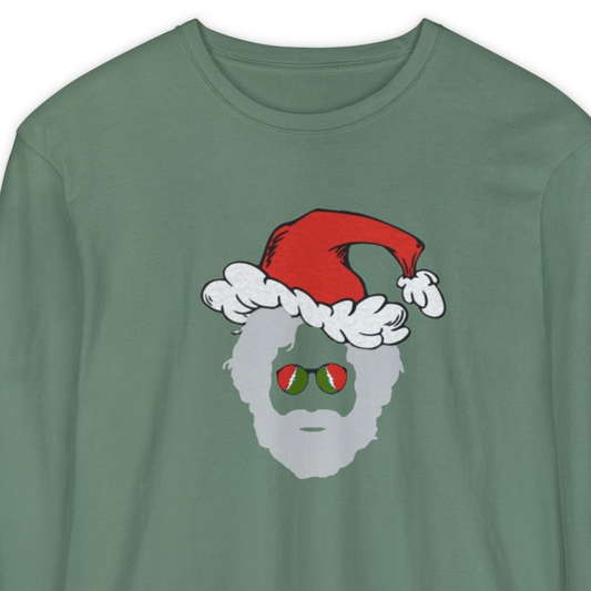Santa Jerry Vineyard Collection Garment-dyed Long Sleeve T-Shirt