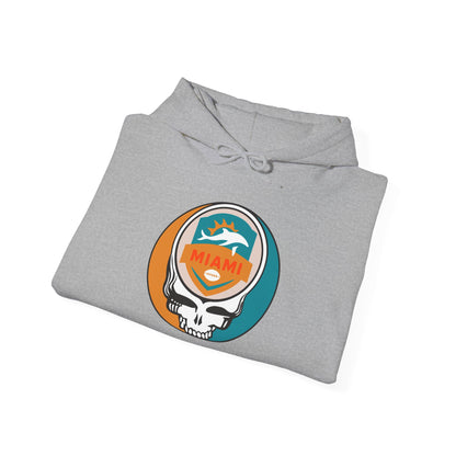 Miami Football Stealie Grateful Dead Hoodie - NFL