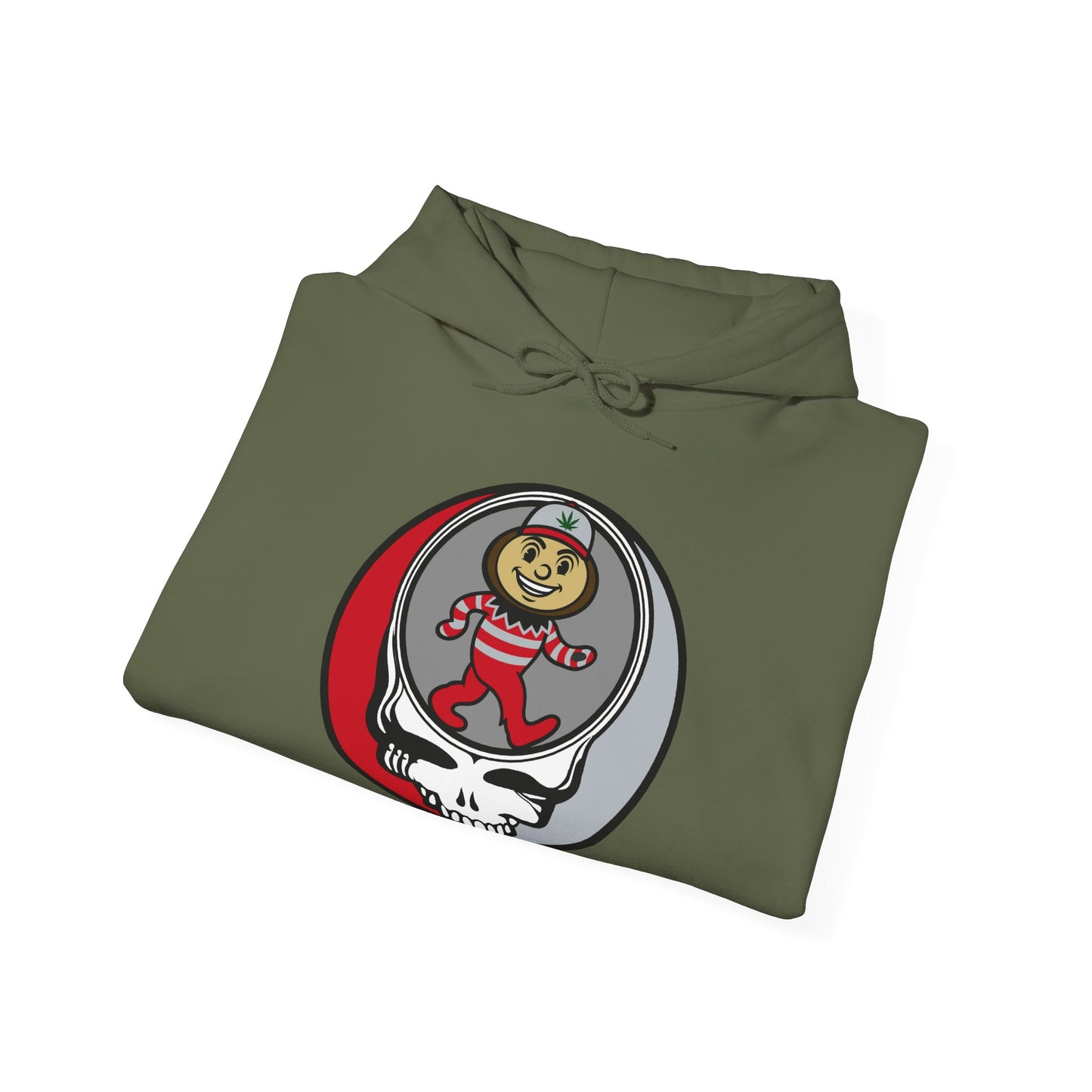 Buckeye Stealie | University Collection Grateful Dead Unisex Heavy Blend Hoodie