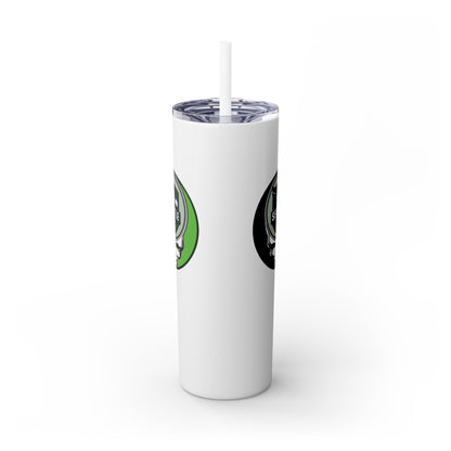 Seattle Football Stealie Skinny Tumbler with Straw, 20oz - NFL