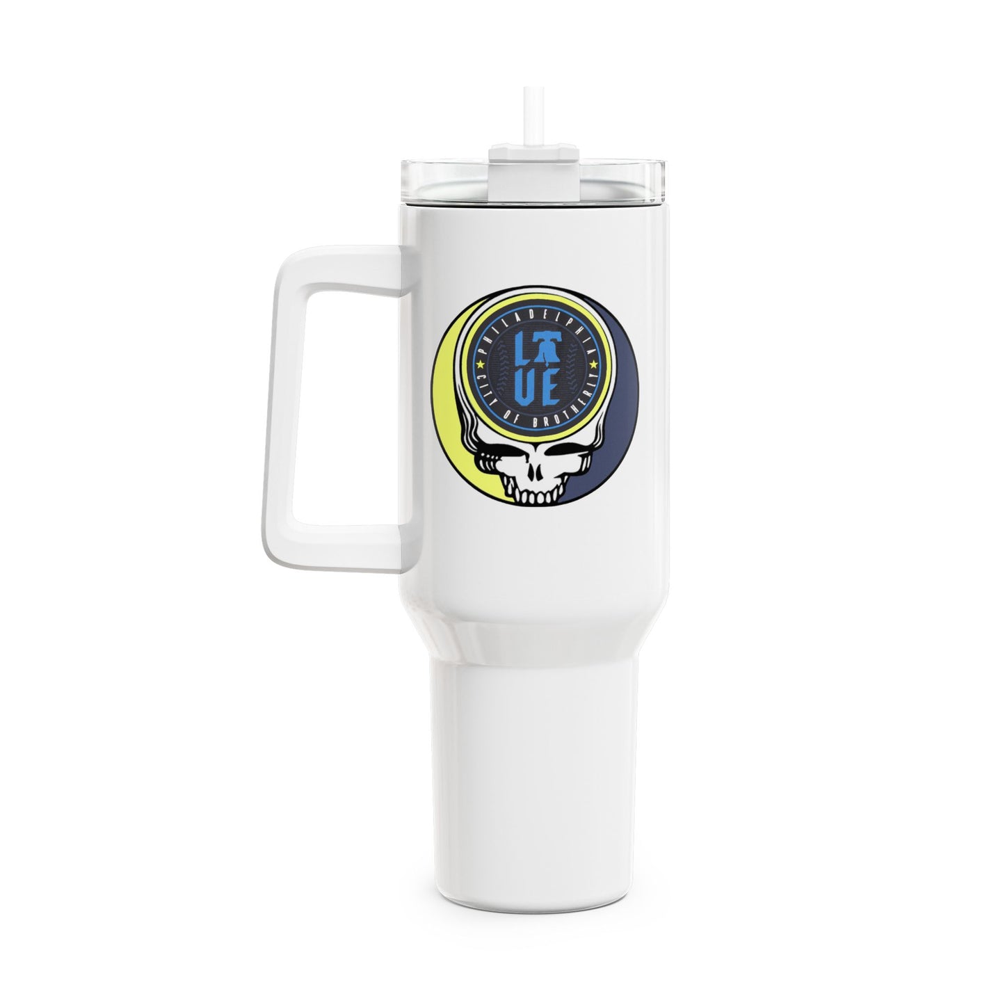 Philly City Connect "Fat Man" Tumbler,  Double Insulated 40oz Travel Mug
