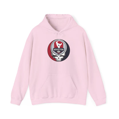 Houston Football Stealie Grateful Dead Hoodie - NFL