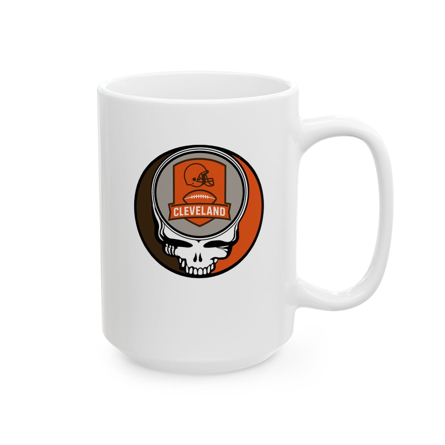 Cleveland Football Stealie Ceramic Coffee Mug - NFL