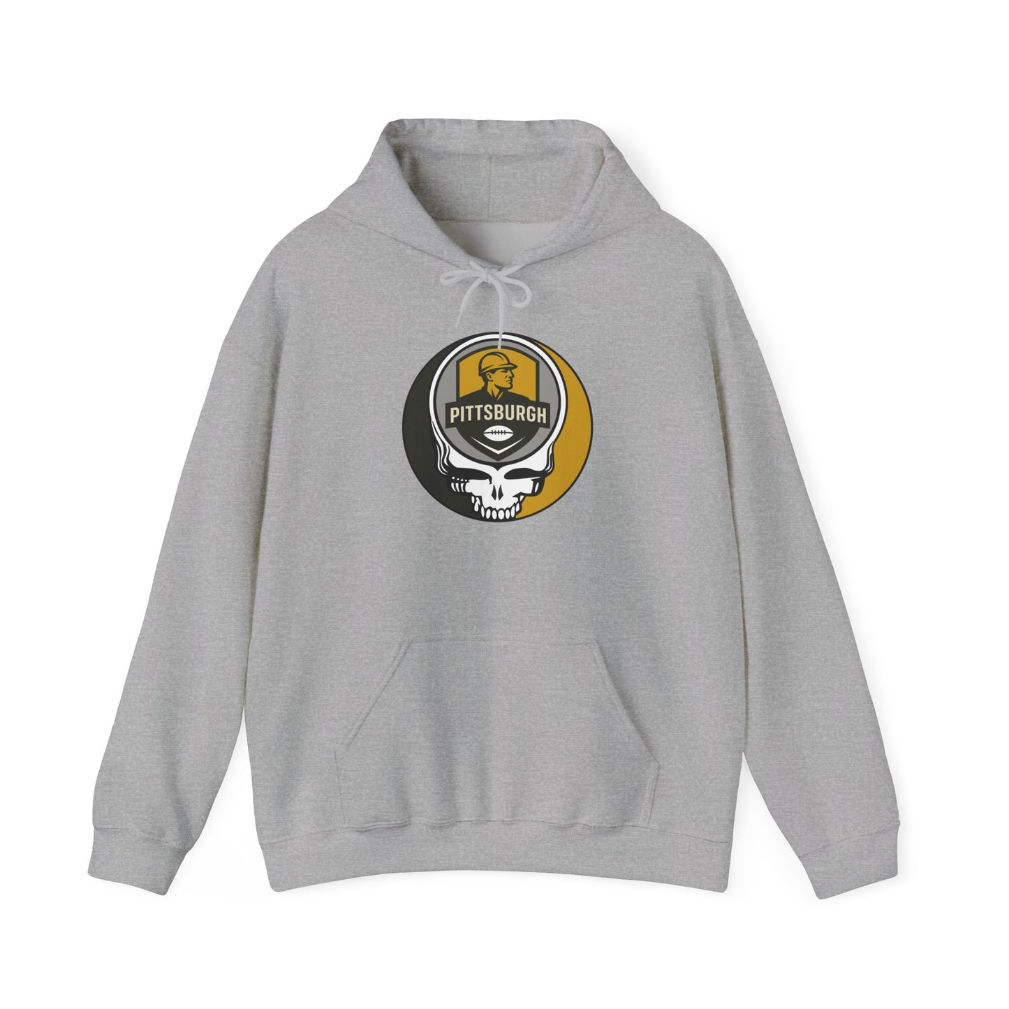 Pittsburgh Football Stealie Grateful Dead Hoodie - NFL