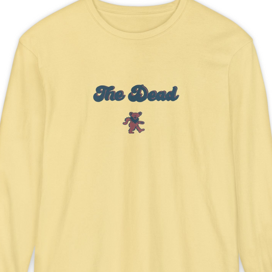 Grateful Dead "The Dead" Vineyard Collection Garment-dyed Long Sleeve T-Shirt