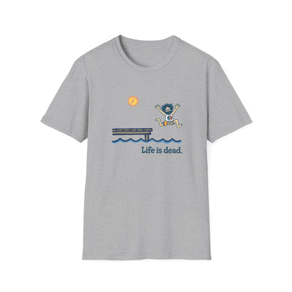 Jerry's At The Lake - Life is dead. Grateful Dead TShirt