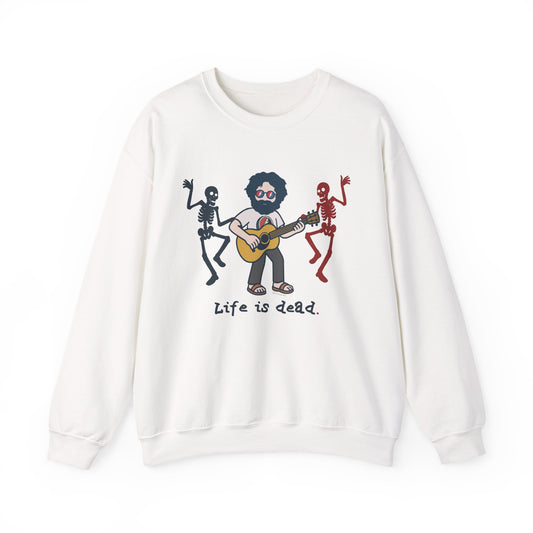 Jarry's Jammin' | Life is dead. Crewneck Sweatshirt