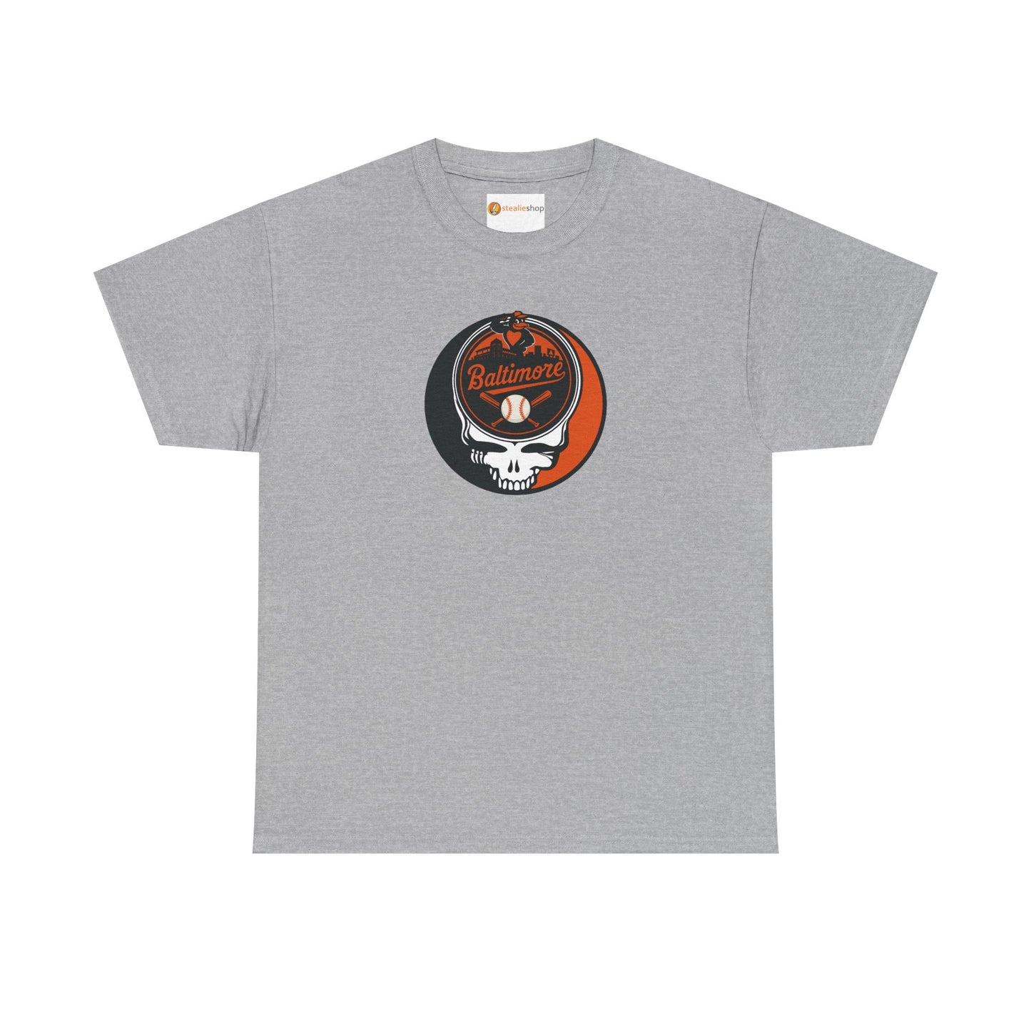 Baltimore Orioles Grateful Dead Steal Your Face T-Shirt - MLB