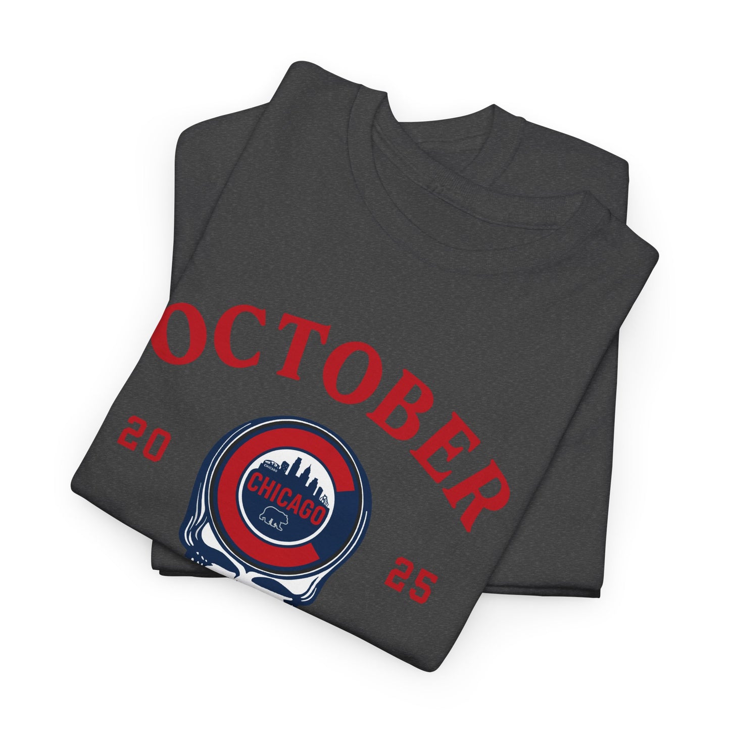 Chicago Cubs Playoffs 2025 Stealie Grateful Dead Tshirt