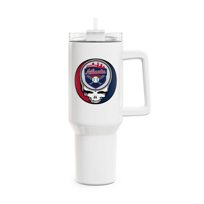 Atlanta Braves "Fat Man" Tumbler,  Double Insulated 40oz Travel Mug