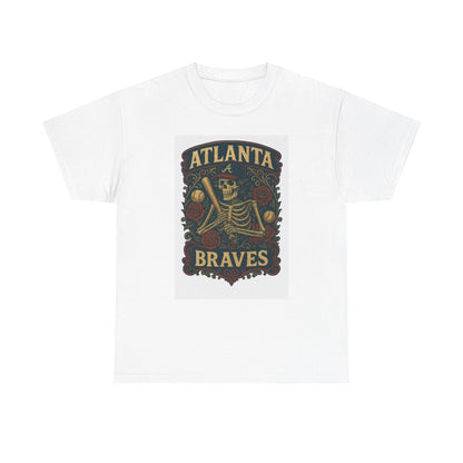 Atlanta Braves Retro Poster Art T-shirt