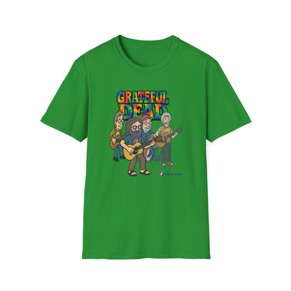 Jerry and The Boys - Life is dead. Grateful Dead TShirt