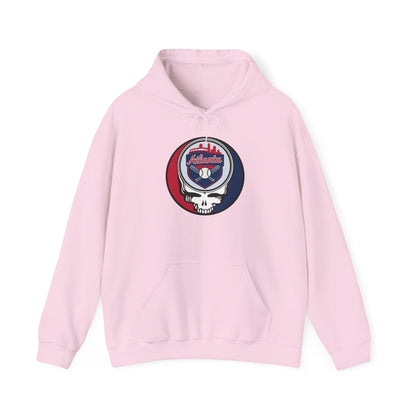 Atlanta Braves Grateful Dead Unisex Heavy Blend Hoodie - Hooded Sweatshirt