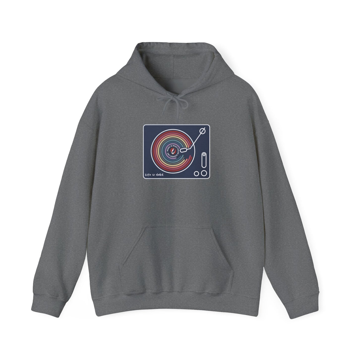 Life is dead. 'Music Is What Colors Sound Like' Grateful Dead Unisex Hoodie