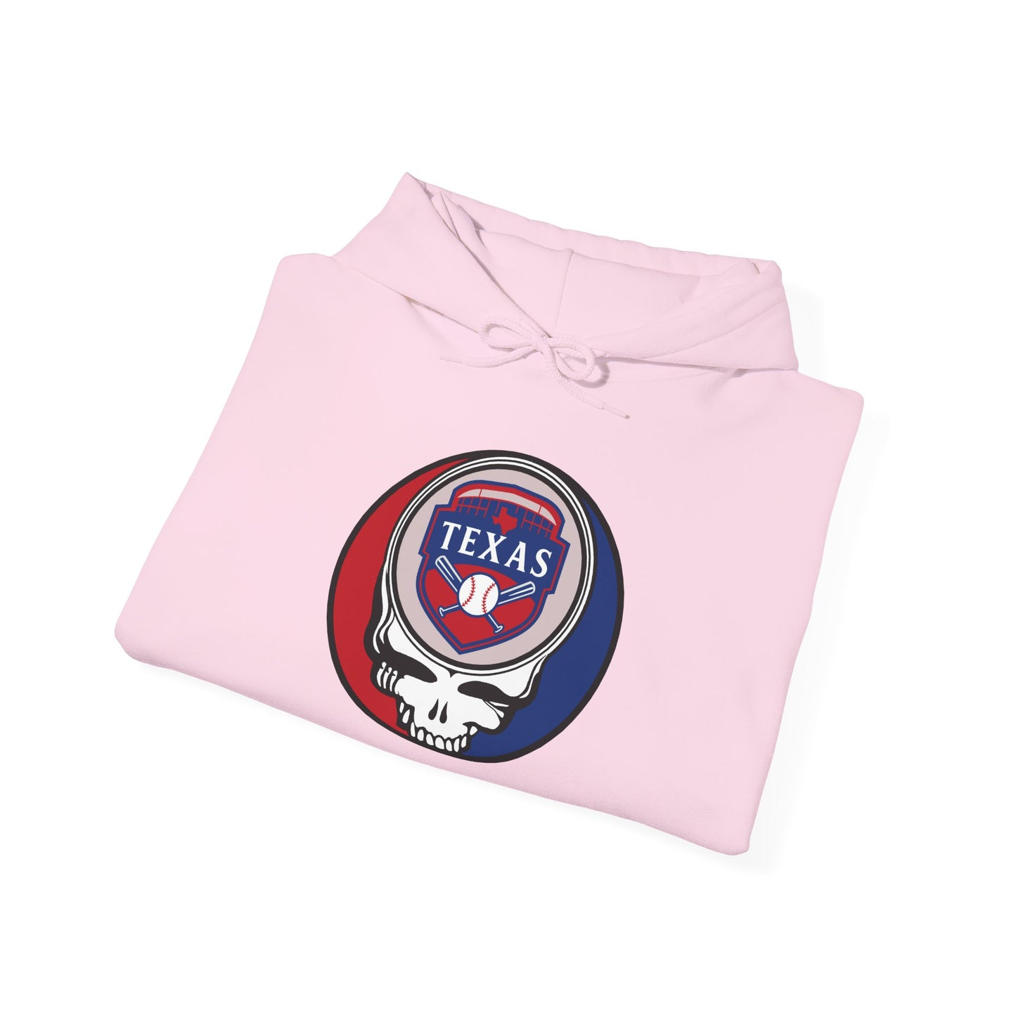 Texas Rangers Grateful Dead Unisex Heavy Blend Hoodie - MLB
