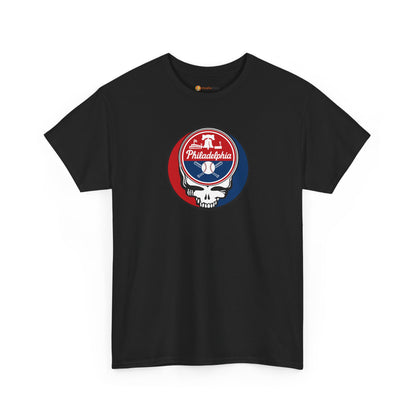 Philadelphia Phillies Grateful Dead Steal Your Face T-Shirt - MLB