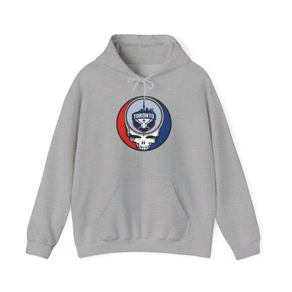 Toronto Blue Jays Grateful Dead Unisex Heavy Blend Hoodie - MLB