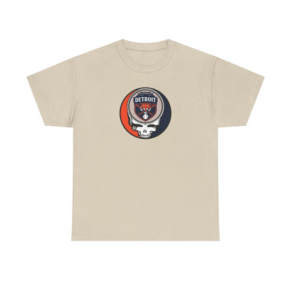 Detroit Tigers Grateful Dead Steal Your Face T-Shirt - MLB