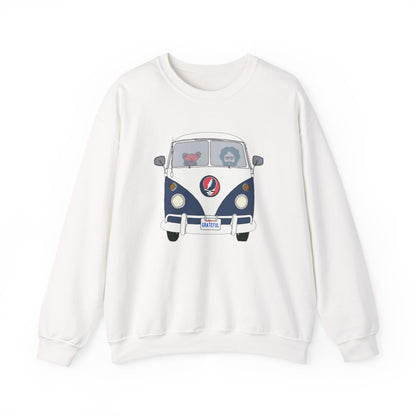 Jerry's Takin' The Bus Life is dead. Crewneck Sweatshirt