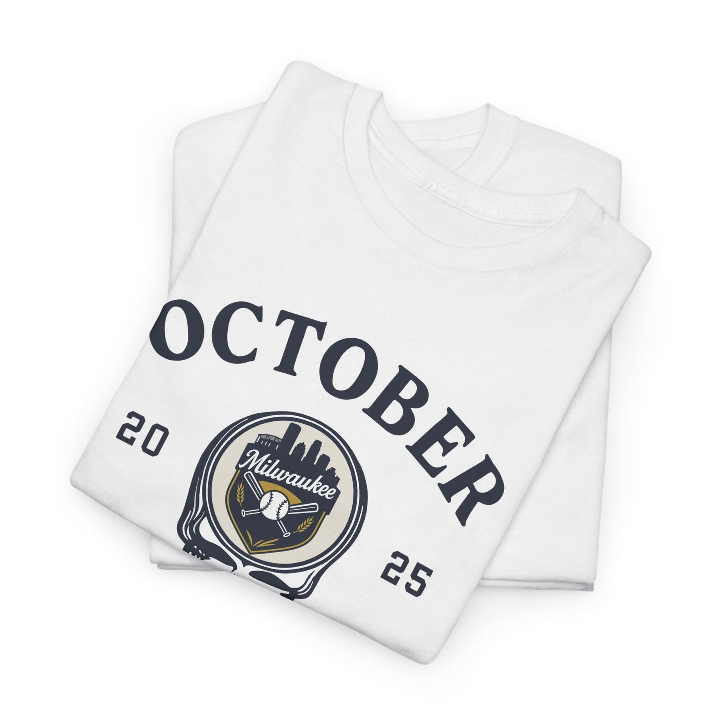 Milwaukee Brewers Playoffs 2025 Stealie Grateful Dead Tshirt
